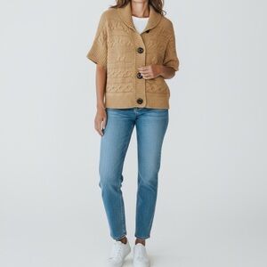 Talbots Cableknit Sweater Vest MP | Coastal Grandma Fisherman Knit Fall Layer